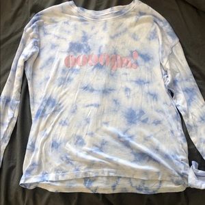 american eagle tie dye tee